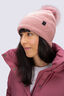 Macpac Speckled Beanie, Ash Rose, hi-res
