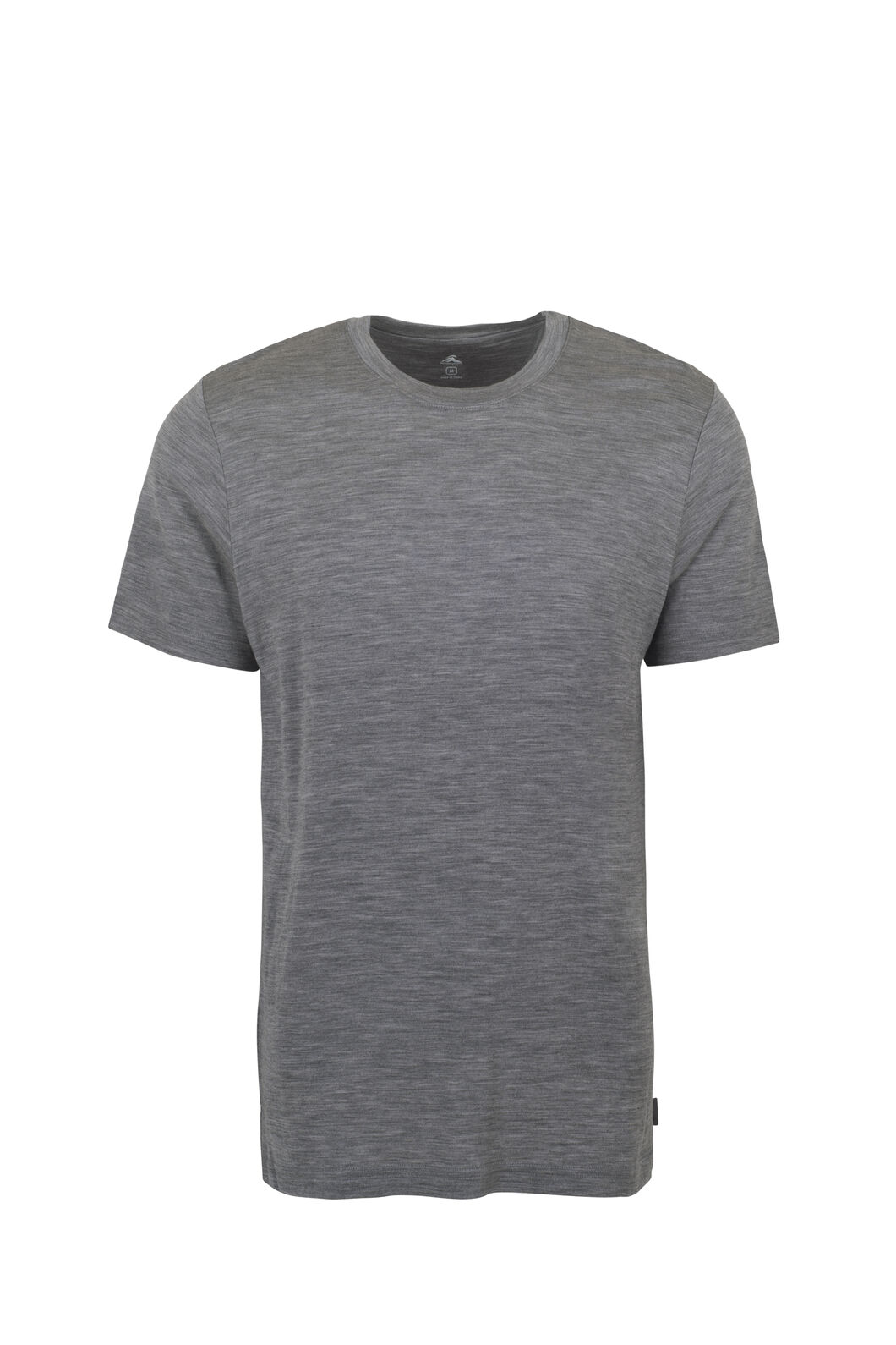 Macpac Men's Lyell 180 Merino T-Shirt, Grey Marle, hi-res