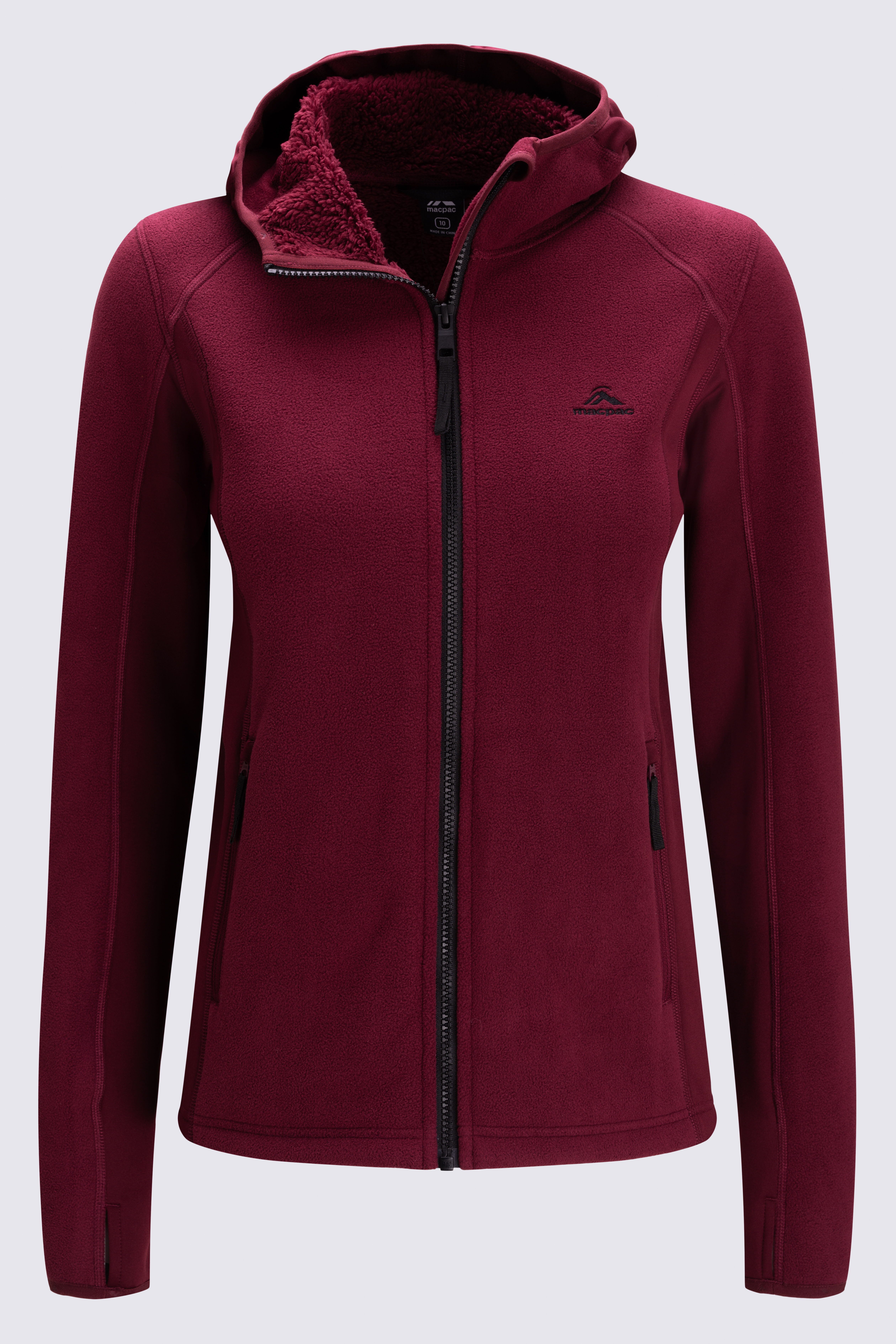 Macpac Women s Mountain Hooded Fleece Jacket Macpac