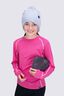 Macpac Kids' Uber Light Down Vest ♺, Malaga, hi-res