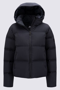Macpac Women's Orb Hooded Down Jacket, Black, hi-res