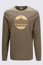 Macpac Men's Retro Graphic Long Sleeve T-Shirt, Grape Leaf, hi-res