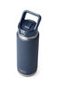 YETI® Rambler® Bottle with Straw Cap — 26 oz, Navy, hi-res