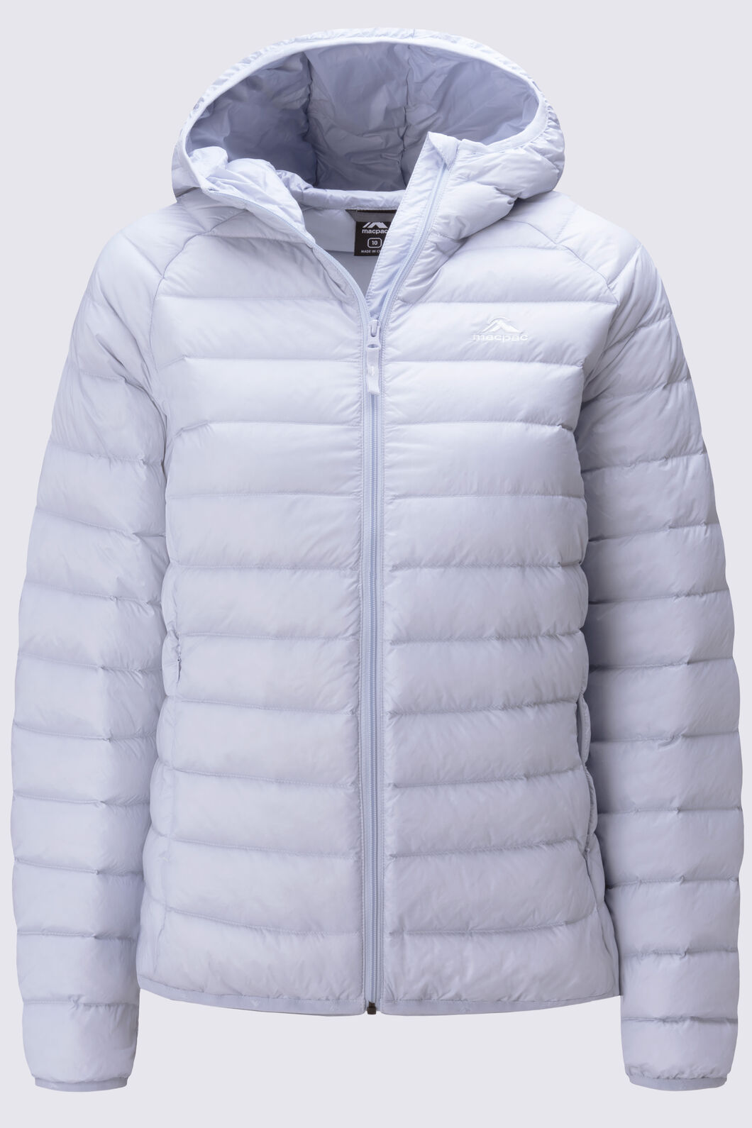 Macpac Women's Uber Light Hooded Down Jacket ♺, Xenon Blue, hi-res