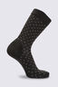 Macpac Footprint Sock, Beetle/Fern Polka, hi-res