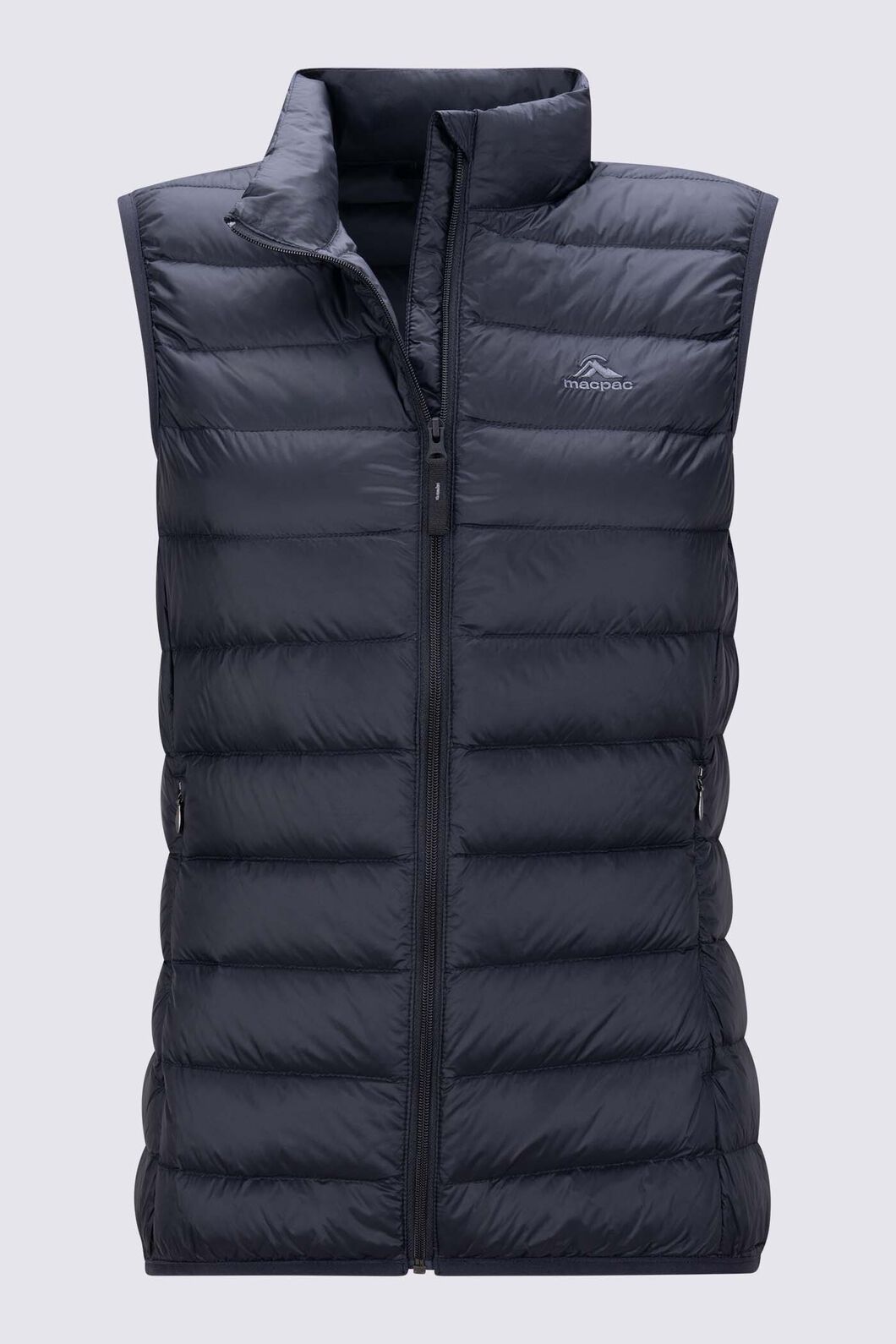 Macpac Women's Uber Light Down Vest ♺, Black, hi-res