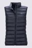 Macpac Women's Uber Light Down Vest ♺, Black, hi-res