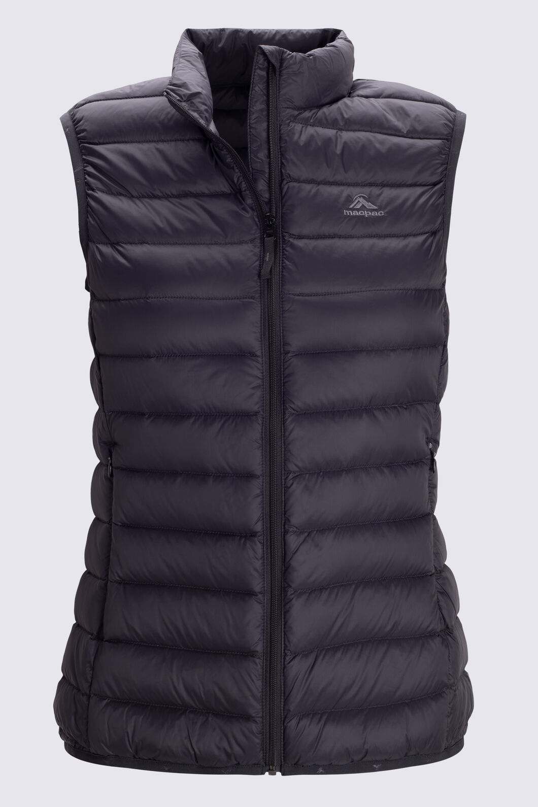 Macpac Women's Uber Light Down Vest, Black, hi-res