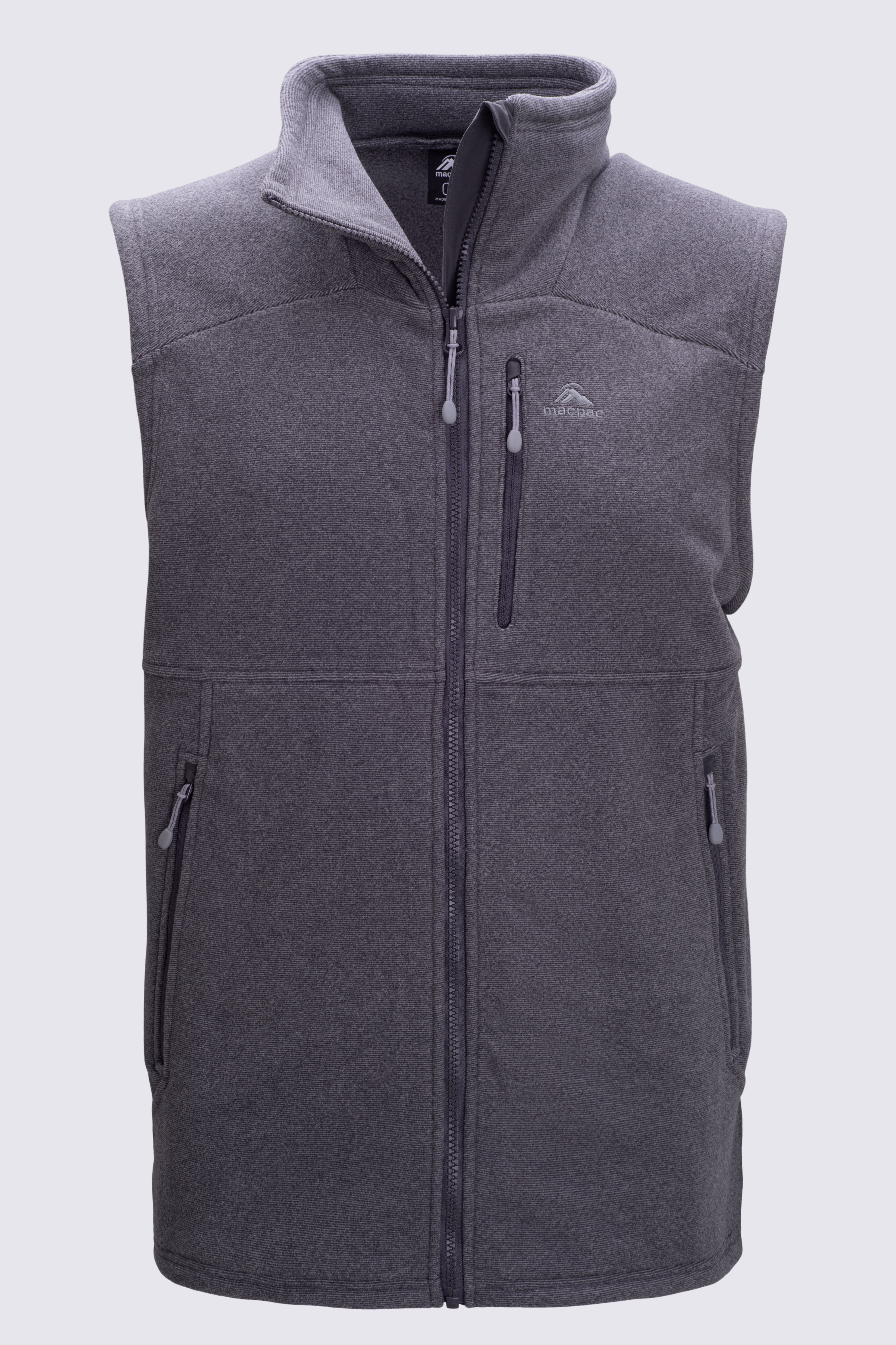 man fleece vest