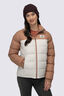 Macpac Women's Halo Down Jacket ♺, Mocha Mousse/Moonbeam, hi-res