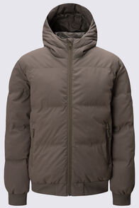 Macpac Kids' Riley Insulated Hooded Jacket, Tarmac, hi-res