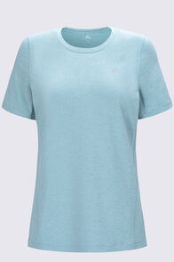 Macpac Women's brrr° T-Shirt, Aqua Haze, hi-res