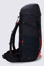 Macpac Bushline 68L Hiking Backpack, Black/Orange, hi-res