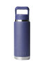 YETI® Rambler® Bottle with Straw Cap — 26 oz, Moon Dust, hi-res
