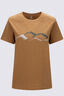 Macpac Women's McIntyre Mountains Fairtrade Organic Cotton Short Sleeve T-Shirt, Bone Brown, hi-res