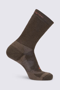 Macpac Merino Hiking Sock, Tarmac/Overland Trek, hi-res