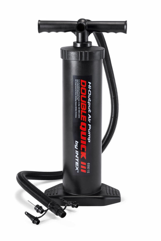 Intex Double Quick III Hand Pump, Black
