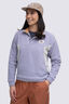 Macpac Women's Heritage Fleece Pullover, Lavender Grey/Pelican/Bone Bro, hi-res