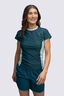 Macpac Women's Short Sleeve Rash Top, Deep Teal/Icy Morn, hi-res