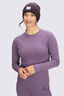 Macpac Women's Long Sleeve Exothermal Top, Grape Jam, hi-res