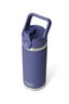 YETI® Rambler® Bottle with Straw Cap — 18 oz, Moon Dust, hi-res