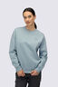 Macpac Women's Vintage Heavyweight Fairtrade Organic Cotton Crew, Grey Mist, hi-res