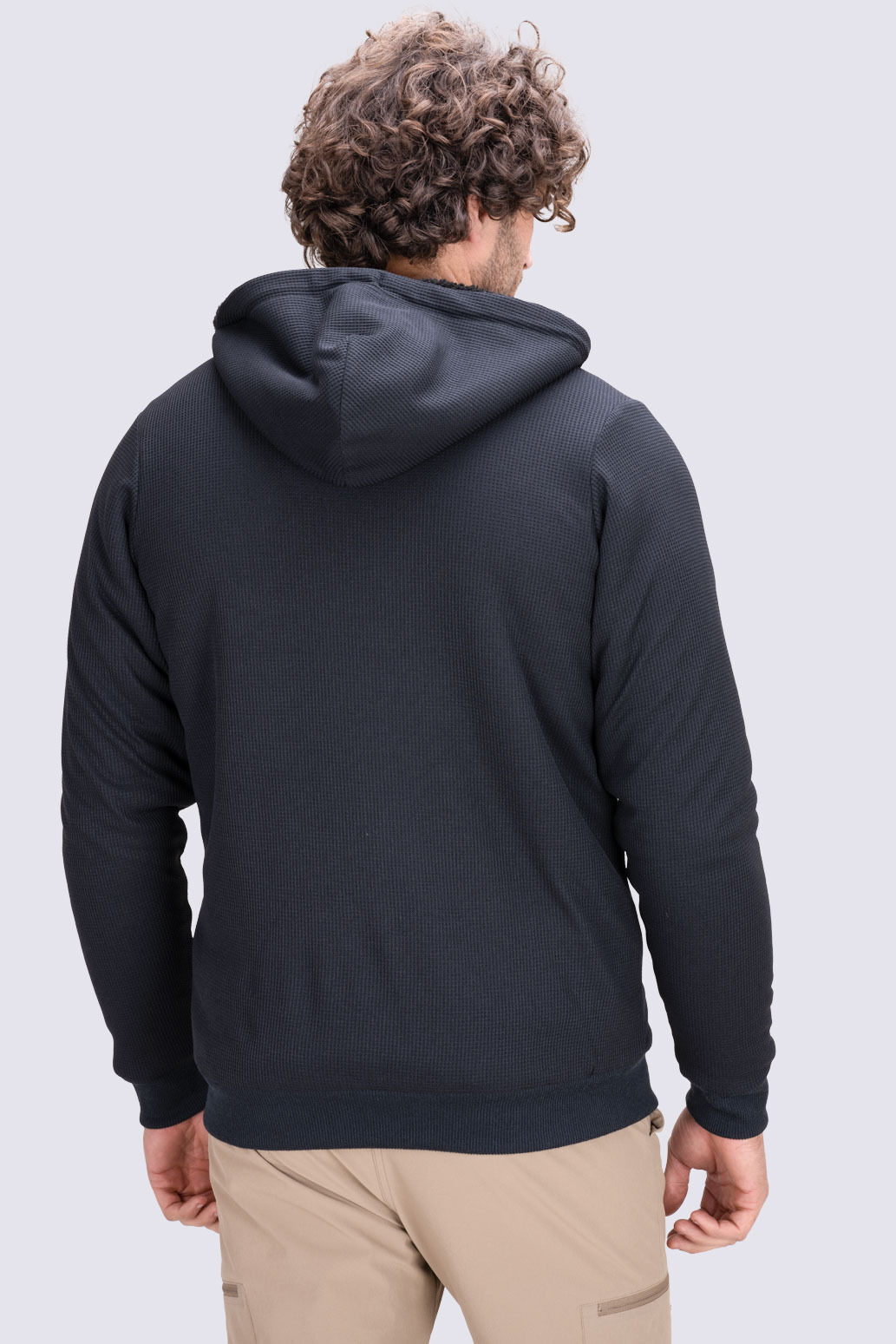 Macpac waffle sherpa hot sale hoody