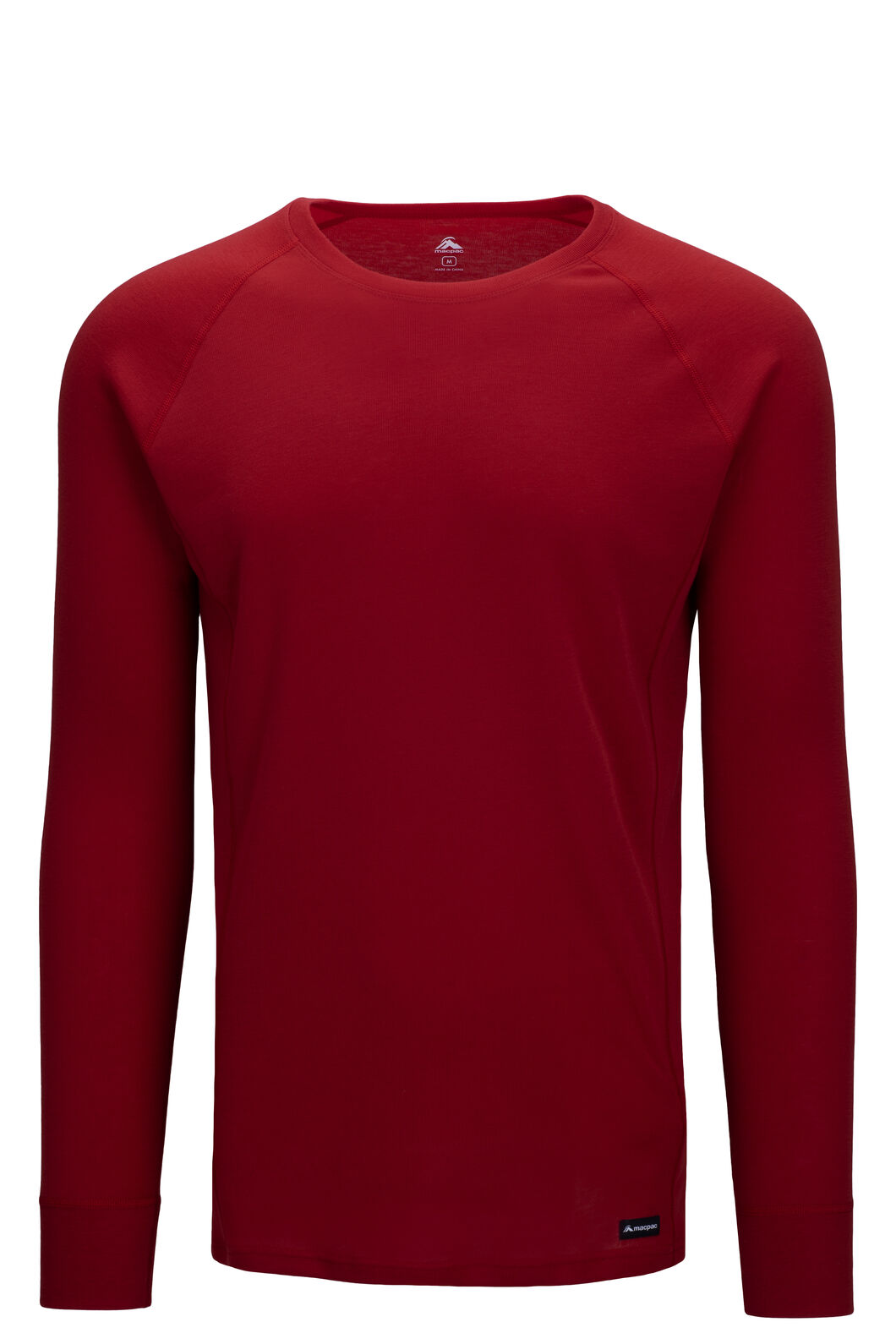 Macpac Men's Geothermal Long Sleeve Top, Samba, hi-res
