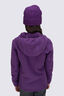Macpac Kids' Mini Mountain Fleece Hoodie, Plum, hi-res