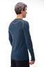 Macpac Men's 150 Merino Long Sleeve Top, Orion Blue/Dried Tussock, hi-res