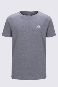 Macpac Kids' Kahurangi NP Fairtrade Organic Cotton T-Shirt, Grey Marle, hi-res
