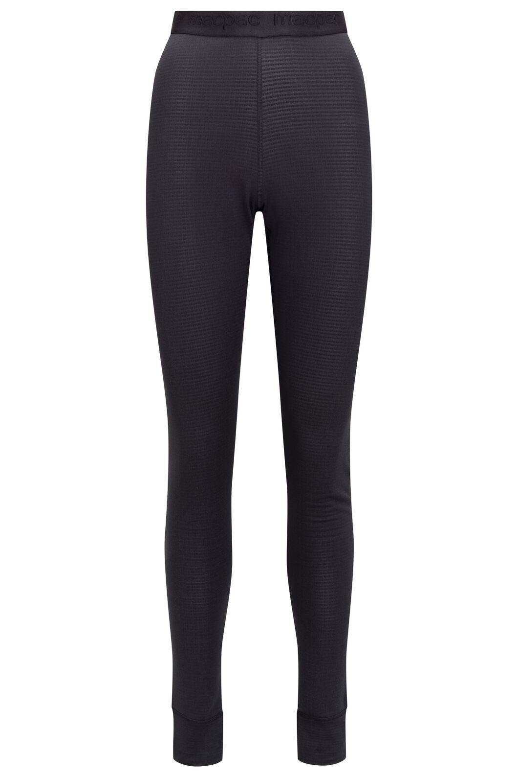 Macpac Women's Prothermal Fleece Long Johns, Black, hi-res