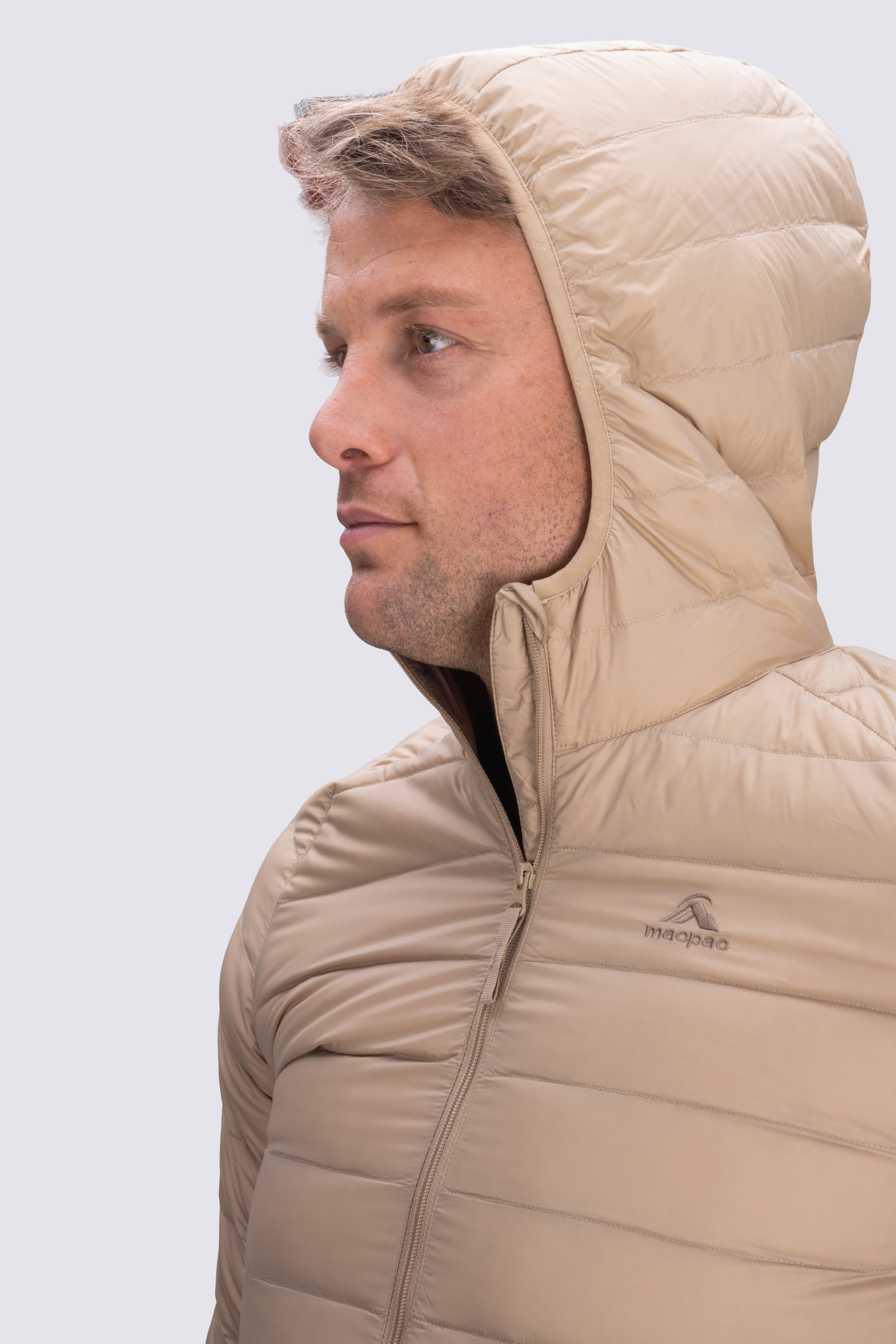 Macpac down store jacket mens