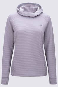Macpac Women's Tolson Merino Hoodie, Raindrops, hi-res