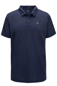 Macpac Men's Eyre Polo, Navy, hi-res