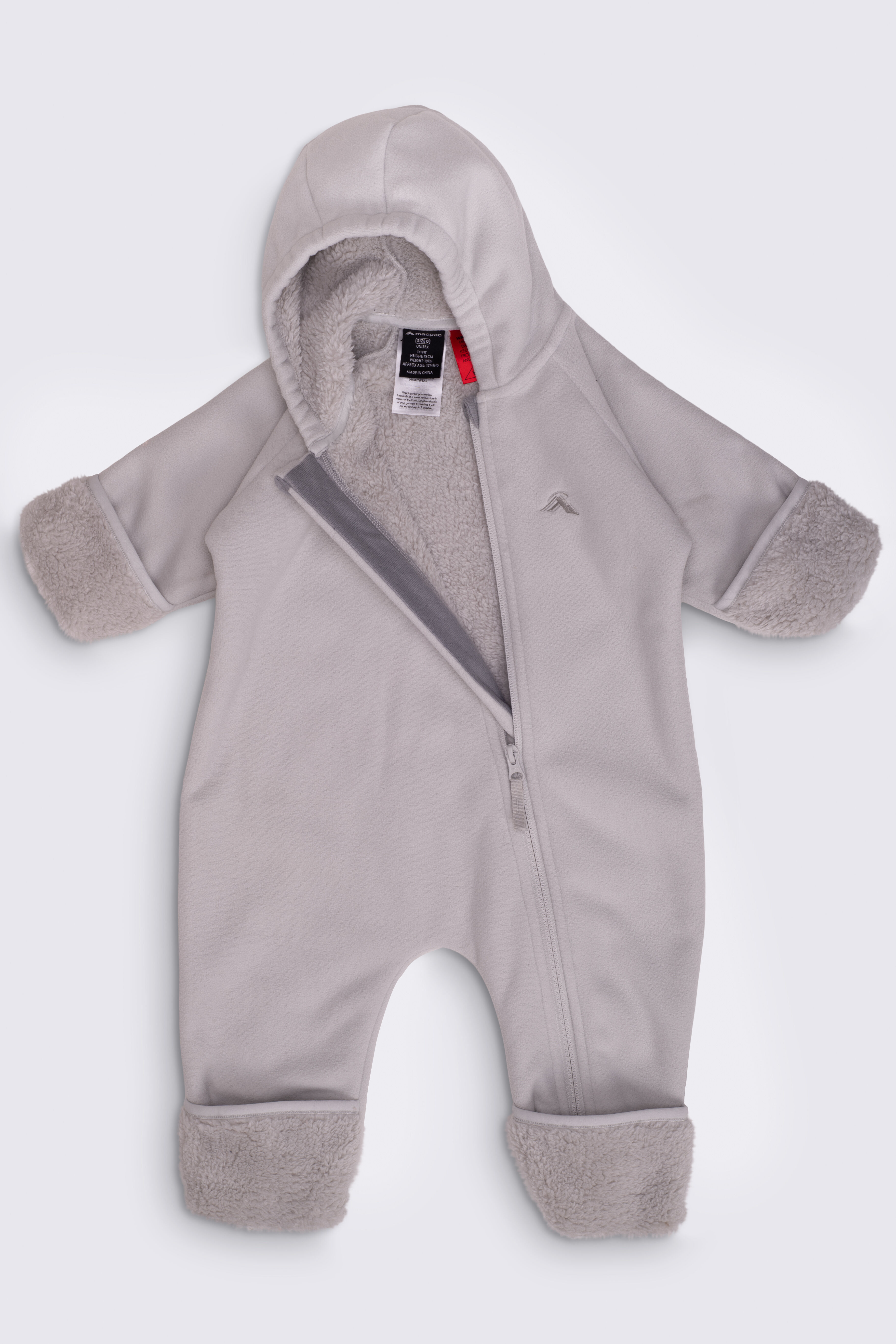 Baby fleece sale onesie