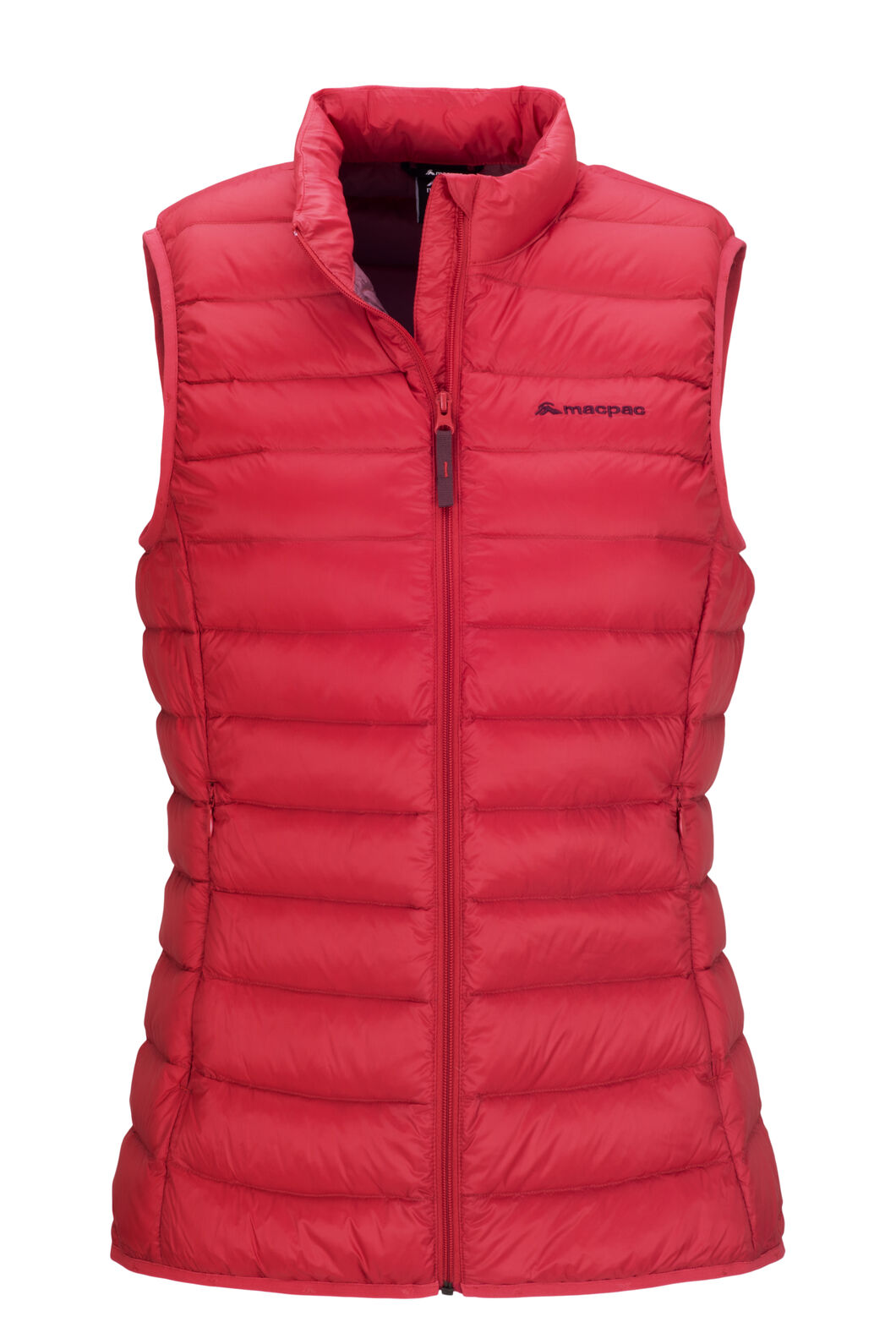 Macpac Women's Uber Light Down Vest, Cardinal, hi-res