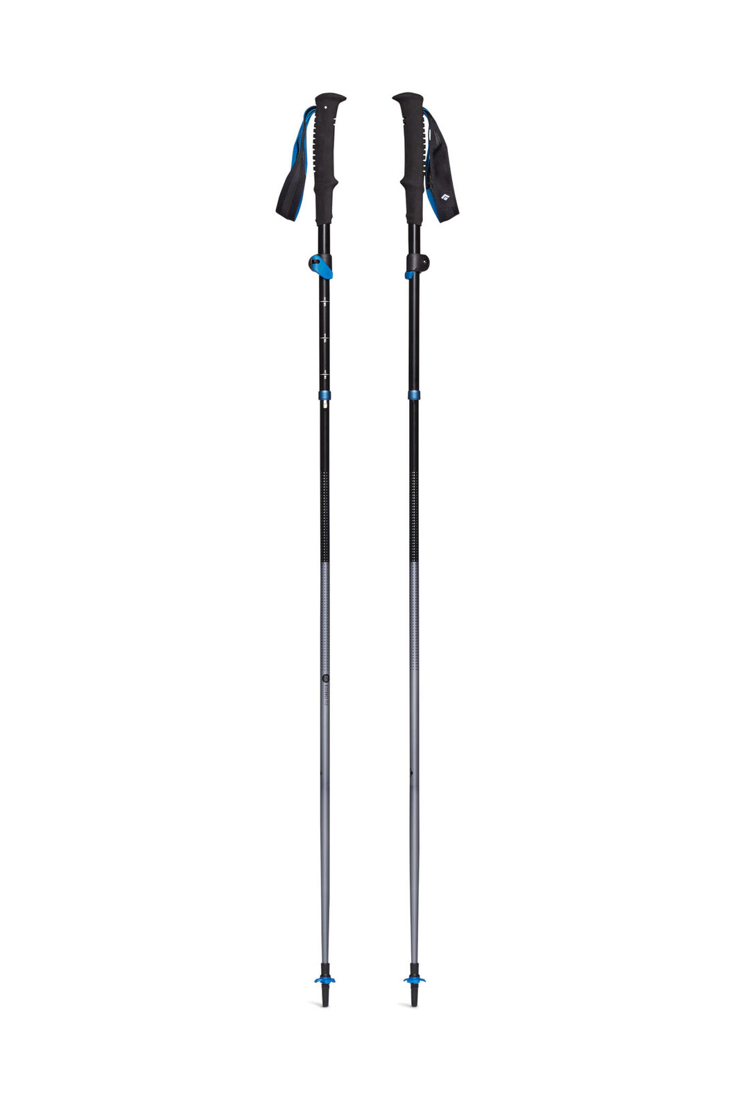 Black Diamond Distance FLZ Trekking Poles — 140 cm, Pewter, hi-res