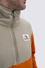 Macpac Men's Originals Fleece Pullover, Kelp/Autumnal, hi-res