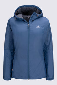 Macpac Women's Pulsar Hooded Jacket, Blue Wing Teal, hi-res