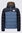 Macpac Kids' Halo Hooded Down Jacket, Black/Bering Sea, hi-res