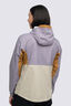 Macpac Women's Heritage Waterproof Anorak, Lavender/Pelican/Bone, hi-res