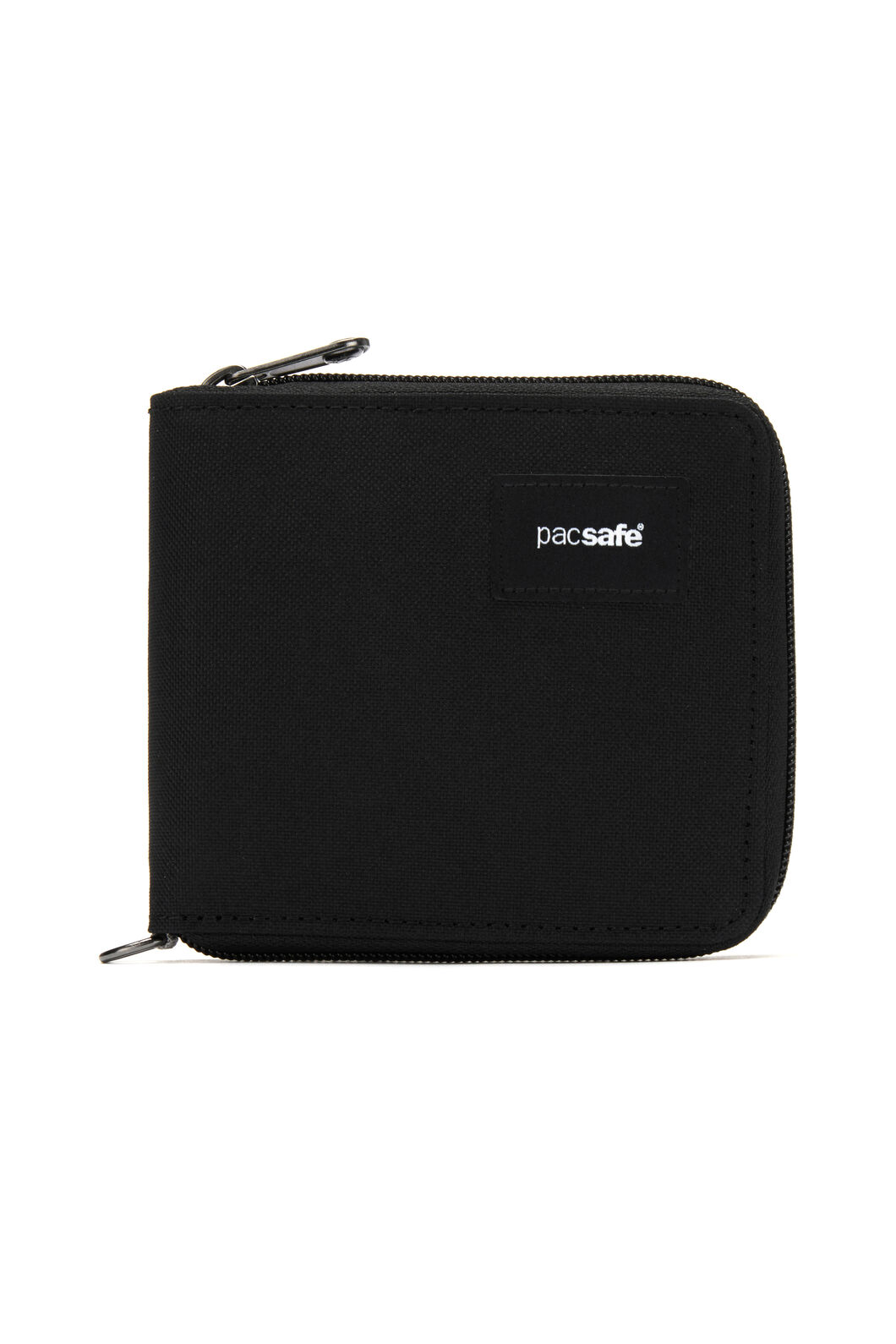 Pacsafe RFIDsafe Zip Around Wallet, JET BLACK, hi-res
