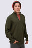 Macpac Men's Hearth Merino Pullover, GREEN MARLE, hi-res