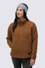 Macpac Women's Fleetwood Fleece Jacket, Toffee, hi-res