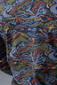 Macpac Men's Kindling Fleece Pullover, Navy/Valley Print, hi-res