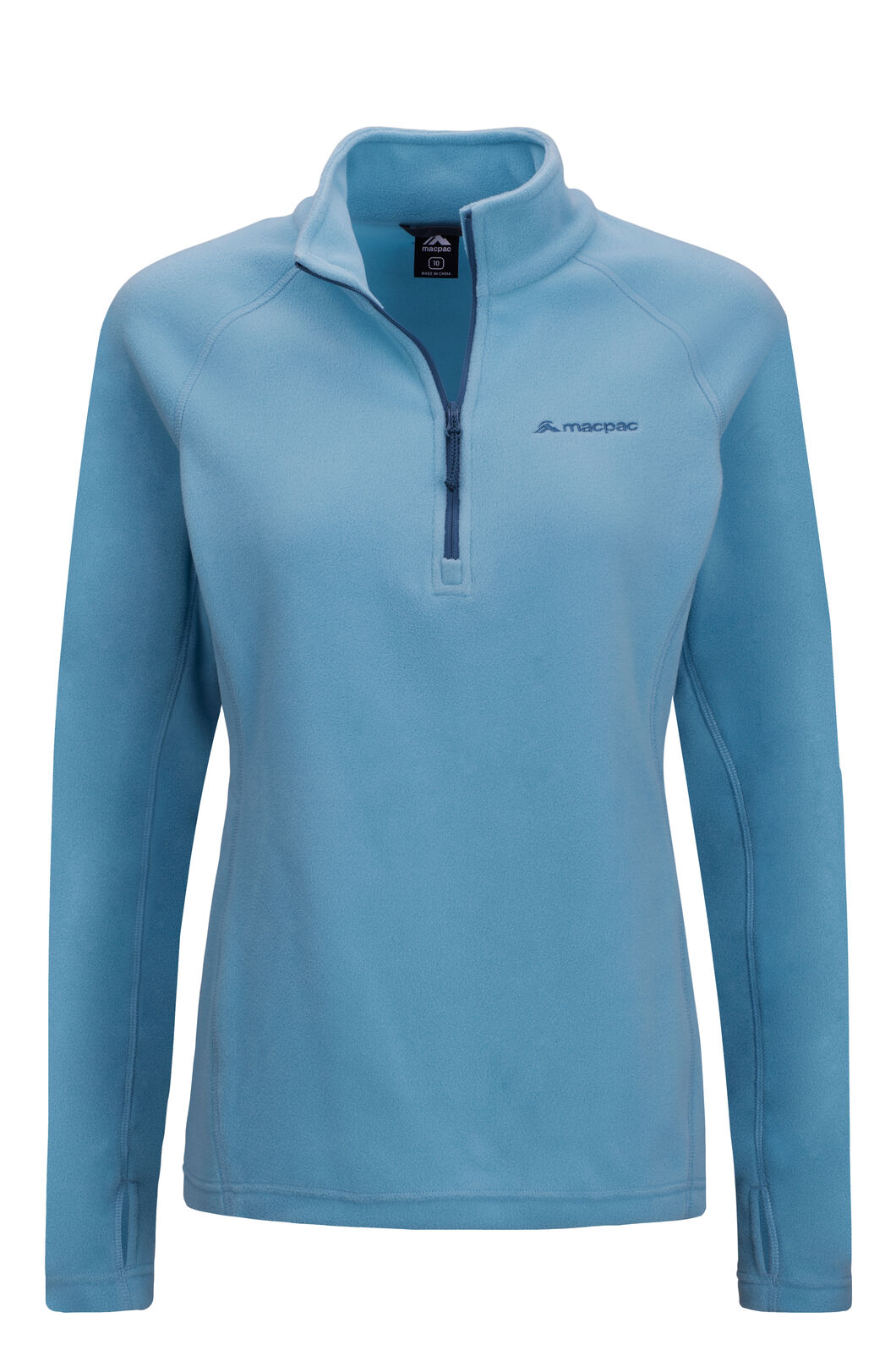 Macpac Women's Tui Fleece Pullover, Delphinium, hi-res