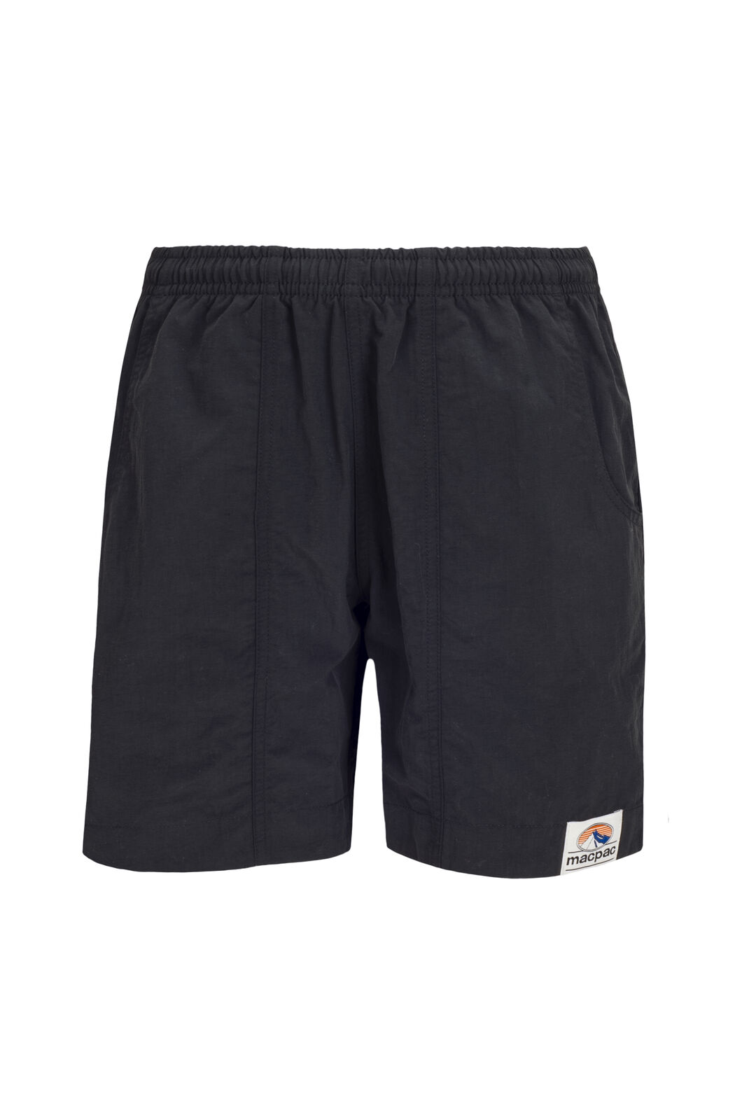 Macpac Kids' Winger Shorts, Black, hi-res