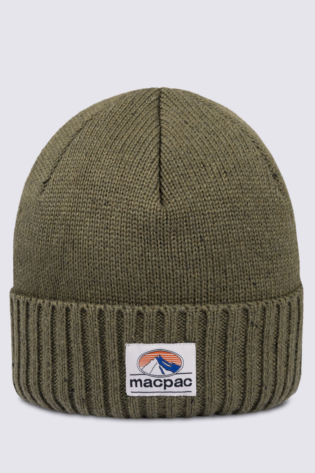Macpac Heritage Beanie, Winter Moss, hi-res
