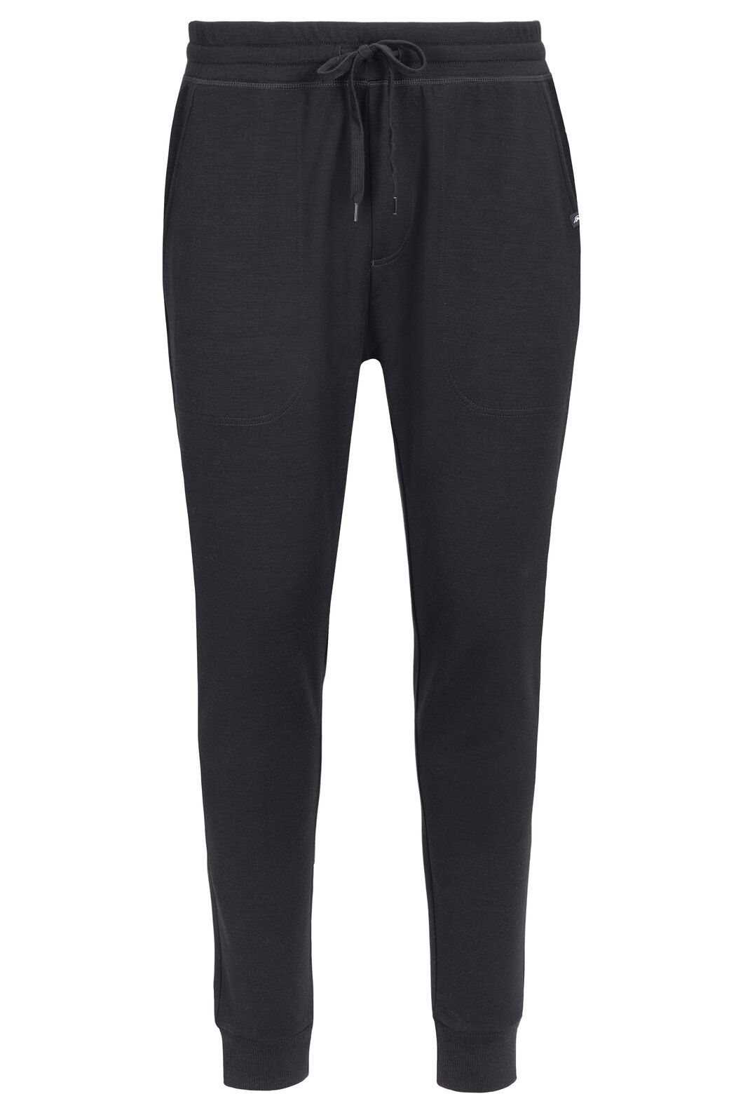 Macpac Men's Merino Blend Track Pants, Black, hi-res